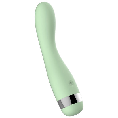Playful Soft Lover G-Spot Vibrator - Mint Green