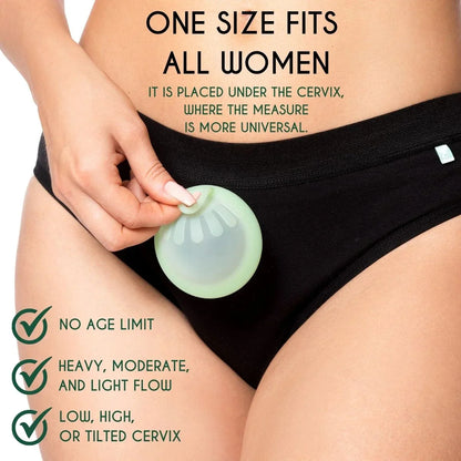 Femi Eko Reusable Menstrual Disc - Green