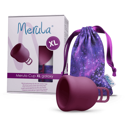 Merula Menstrual Cup XL - Galaxy (Violet Purple)