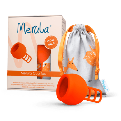 Merula Menstrual Cup One Size - Fox (Orange)
