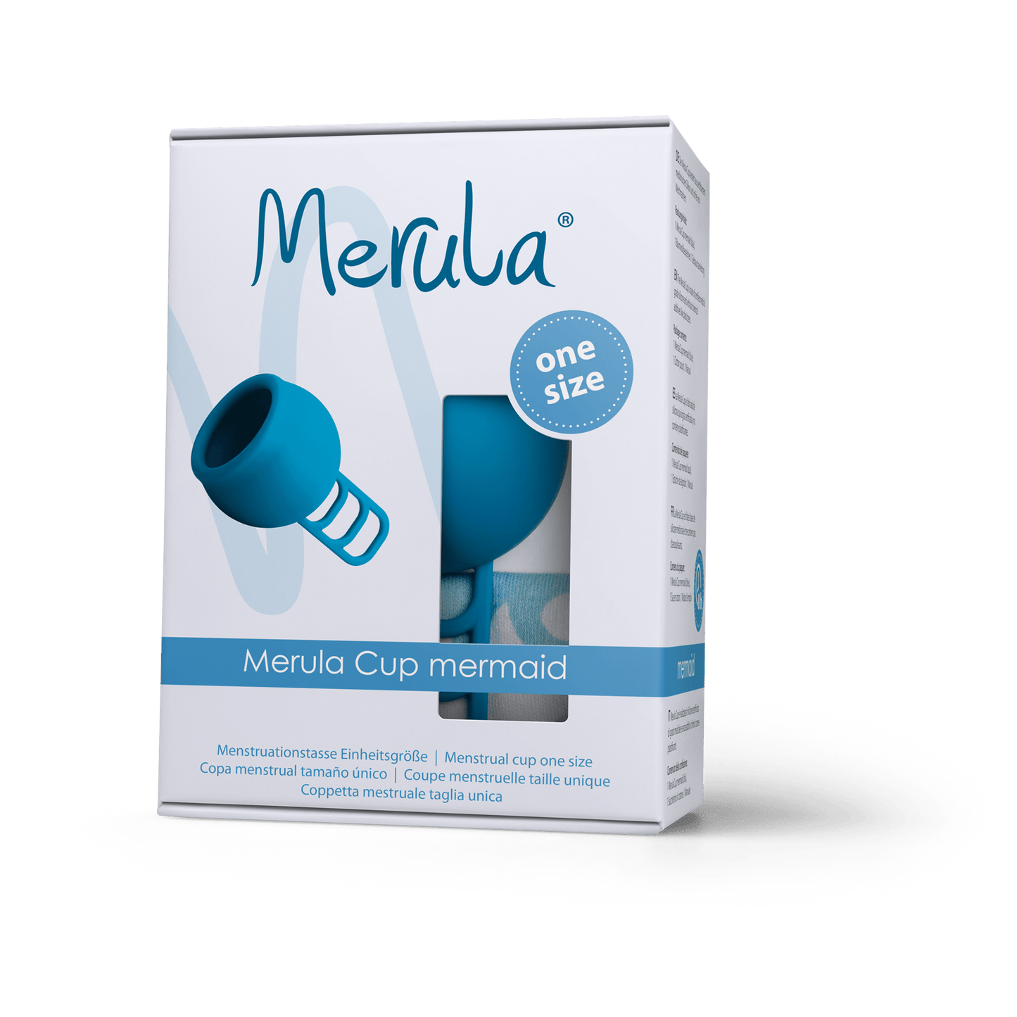 Merula Menstrual Cup One Size - Mermaid (Blue)