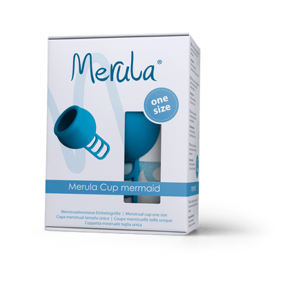 Merula Menstrual Cup One Size - Mermaid (Blue)