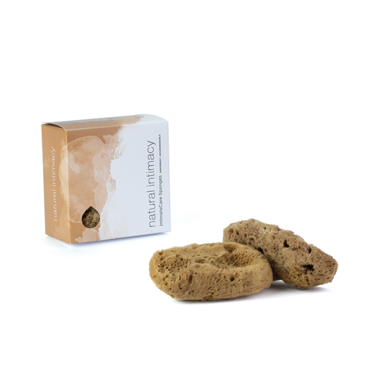 Natural Intimacy Menstrual Sea Sponges - Unbleached Large (2 Pack)