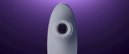 Svakom Pulse Galaxie Clitoral Stimulator with Starlight Projector - Lilac (App Controlled)