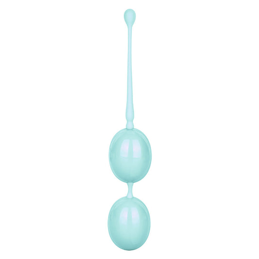Bolas de Kegel con peso de CALEXOTICS, color verde azulado 