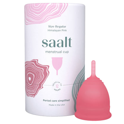 Saalt Menstrual Cup - Regular Himalayan Pink