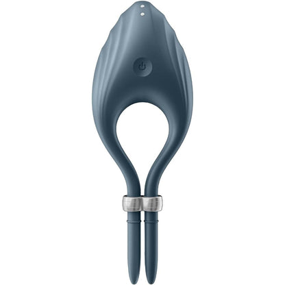 Satisfyer Duelist Vibrating Adjustable Lasso Ring - Blue