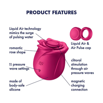 Satisfyer Pro 2 Classic Blossom Clitoral Rose Massager