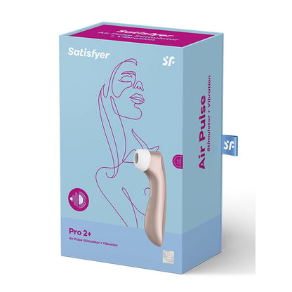 Satisfyer Pro 2 Plus Air Pulse Clitoral Stimulator & Vibrator - Rose Gold