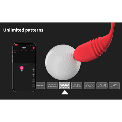Lovense Vulse Thrusting Egg Vibrator (App Controlled)