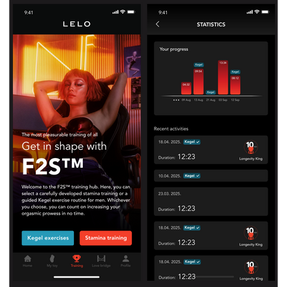Lelo F2S Pelvic Floor & Stamina Trainer - Teal (App Controlled)