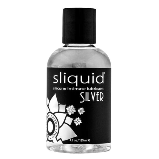 Sliquid Silver Natural Silicone-Based Intimate Lubricant (125ml)