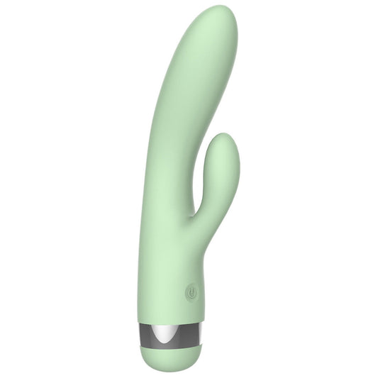 Playful Soft Stunner Rabbit Vibrator - Mint Green