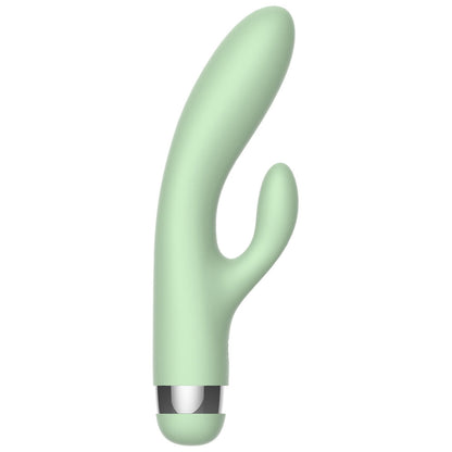 Playful Soft Stunner Rabbit Vibrator - Mint Green
