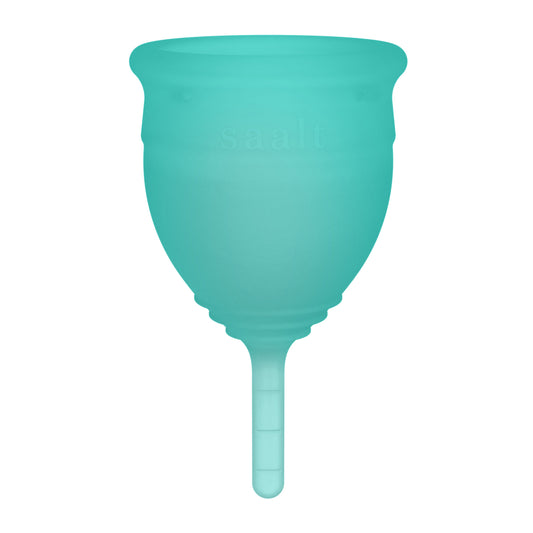 Saalt Menstrual Cup - Teen Aqua Green