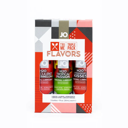 Jo Water-Based Lubricant Triple Pack - Flavours