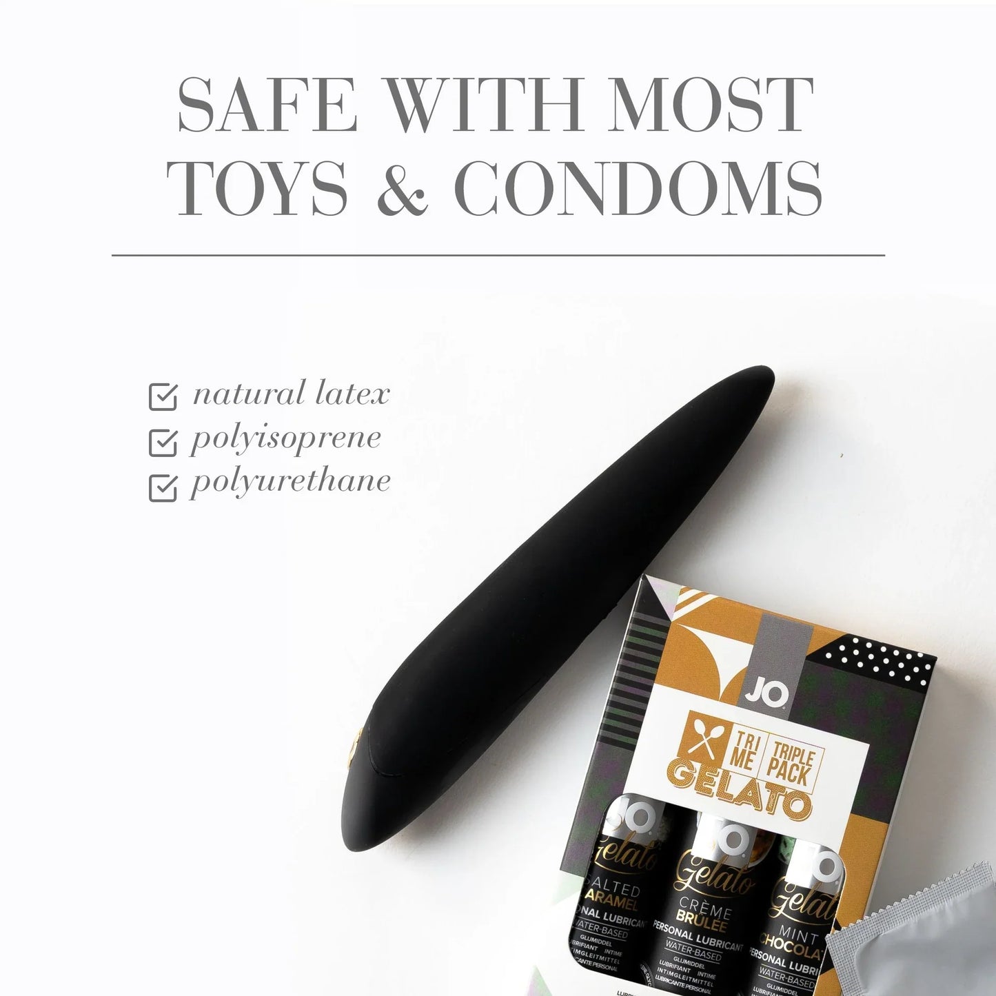 Jo Water-Based Lubricant Triple Pack - Gelato