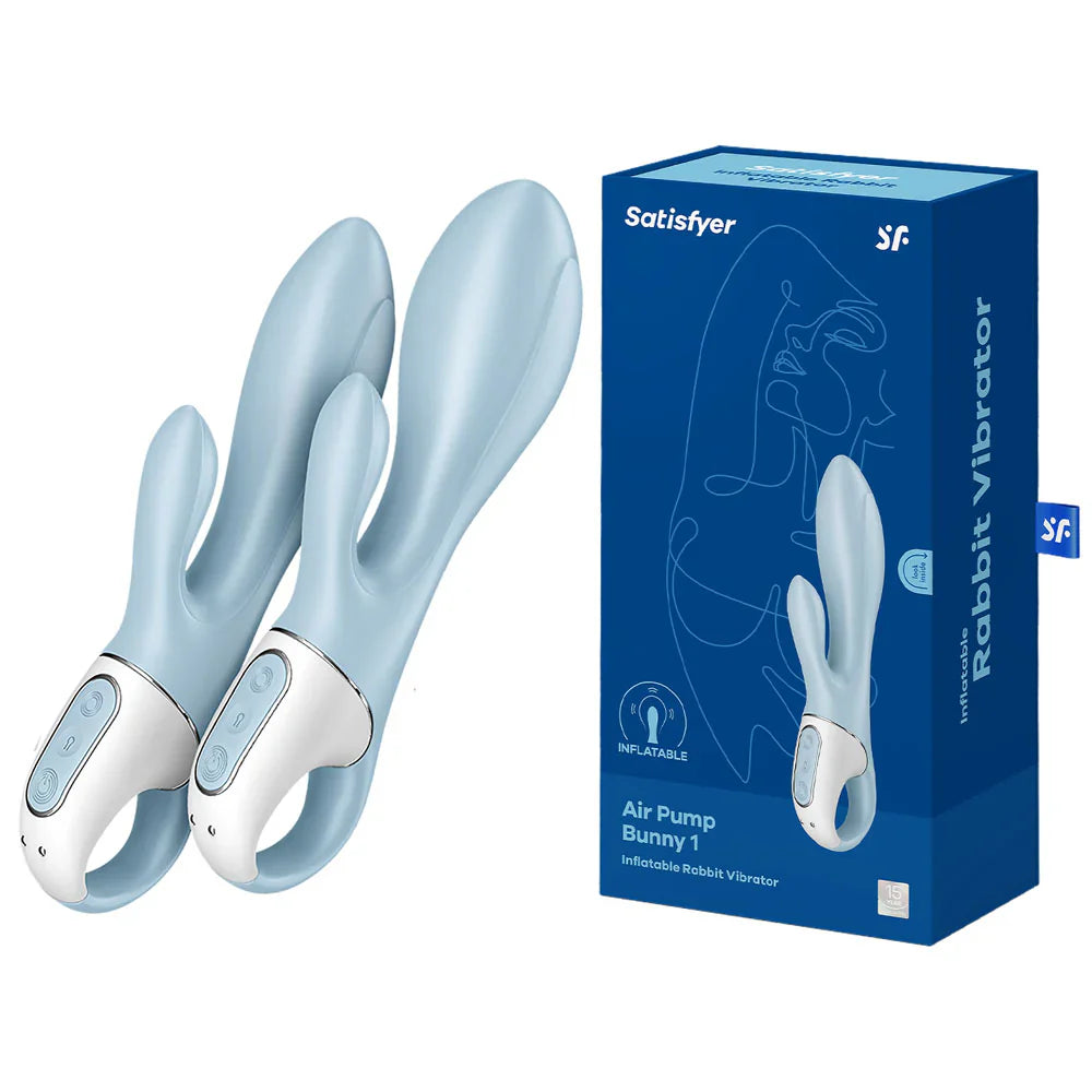 Satisfyer Air Pump Bunny 1 - Blue
