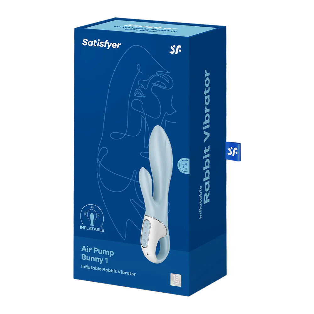 Satisfyer Air Pump Bunny 1 - Blue