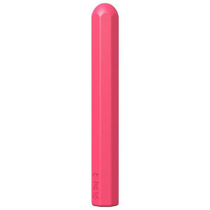 Playful Soft Chic Long Bullet Vibe - Coral Pink