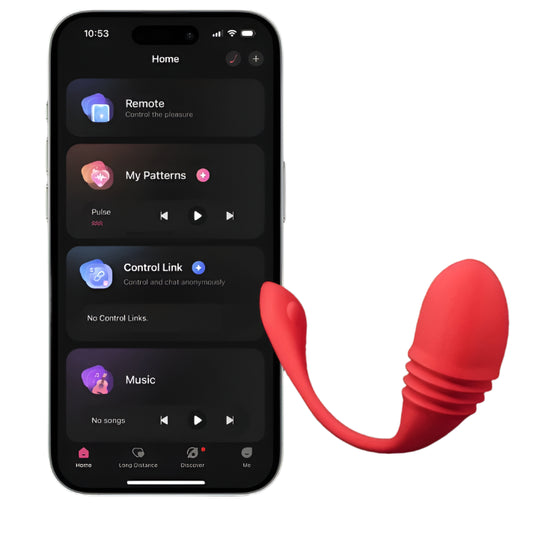 Lovense Vulse Thrusting Egg Vibrator (App Controlled)