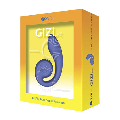 Svibe Snail Gizi Lite Flexible G-Spot Vibrator - Purple Juicy Blueberry