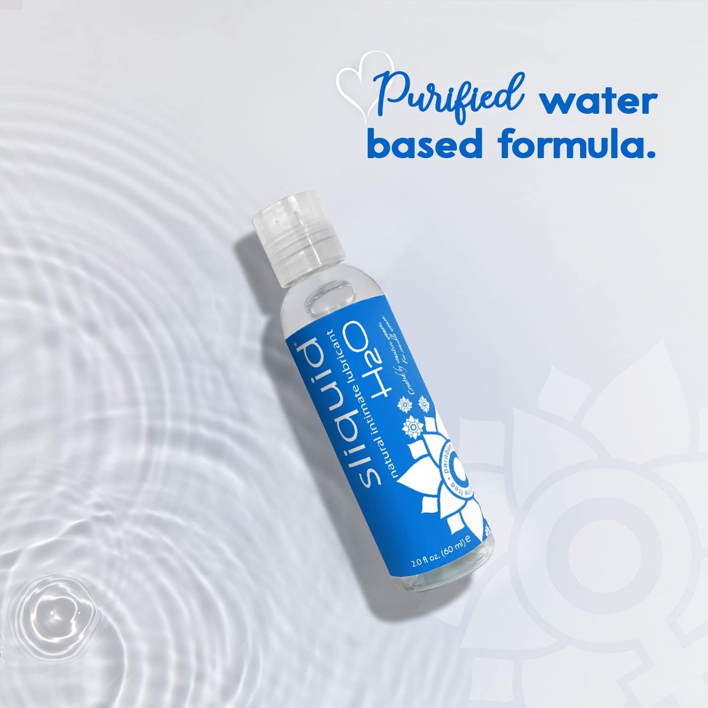 Sliquid H2O Natural Water-Based Intimate Lubricant (60ml)