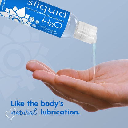 Sliquid H2O Natural Water-Based Intimate Lubricant (60ml)
