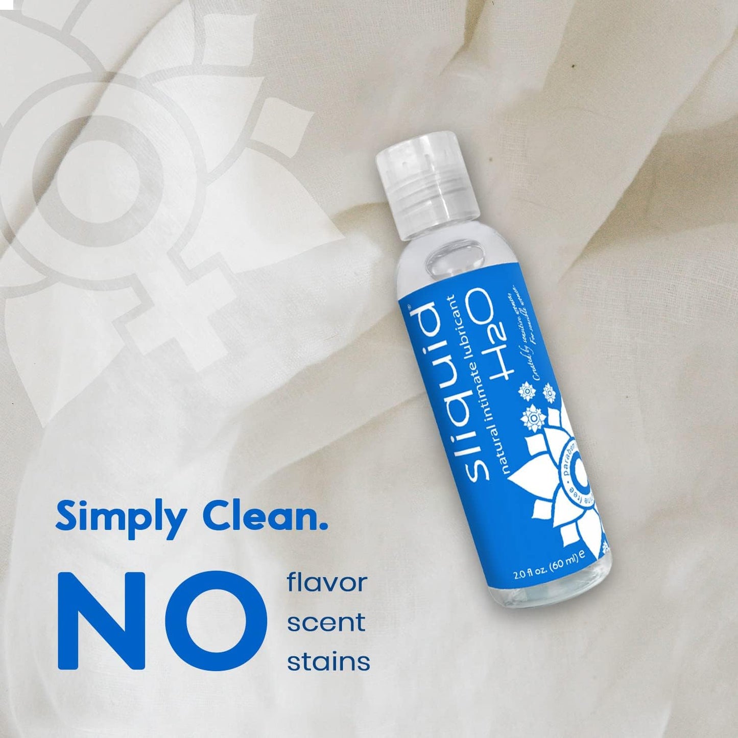 Sliquid H2O Natural Water-Based Intimate Lubricant (60ml)