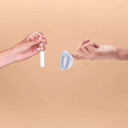 Saalt Reusable Menstrual Disc Duo - Small and Regular