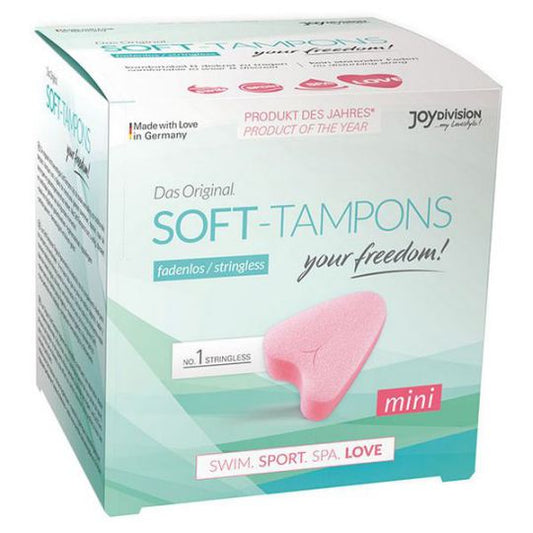 Joy Division Soft Tampon Menstrual Sponges - Mini (3 Pack)