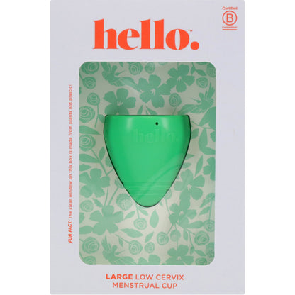 Hello Menstrual Cup - Low Cervix