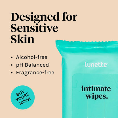 Lunette Intimate Wipes (50 pack)