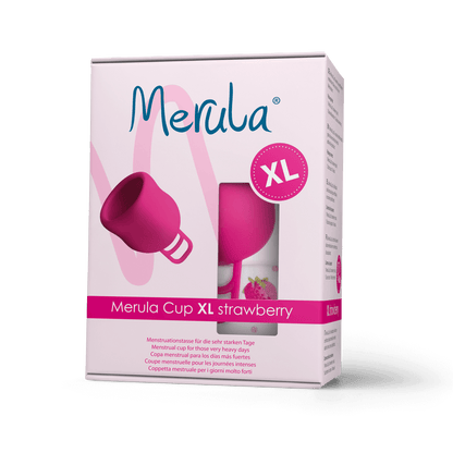 Merula Menstrual Cup XL - Strawberry (Pink)