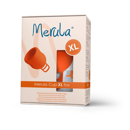 Merula Menstrual Cup XL - Fox (Orange)