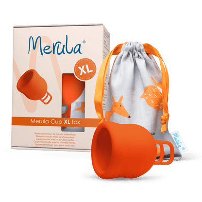 Merula Menstrual Cup XL - Fox (Orange)