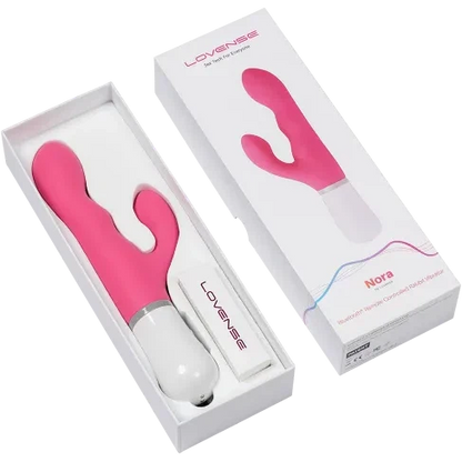 Lovense Nora Rotating Rabbit Vibrator (Remote Controlled)