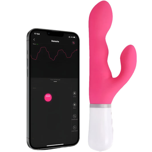 Lovense Nora Rotating Rabbit Vibrator (Remote Controlled)