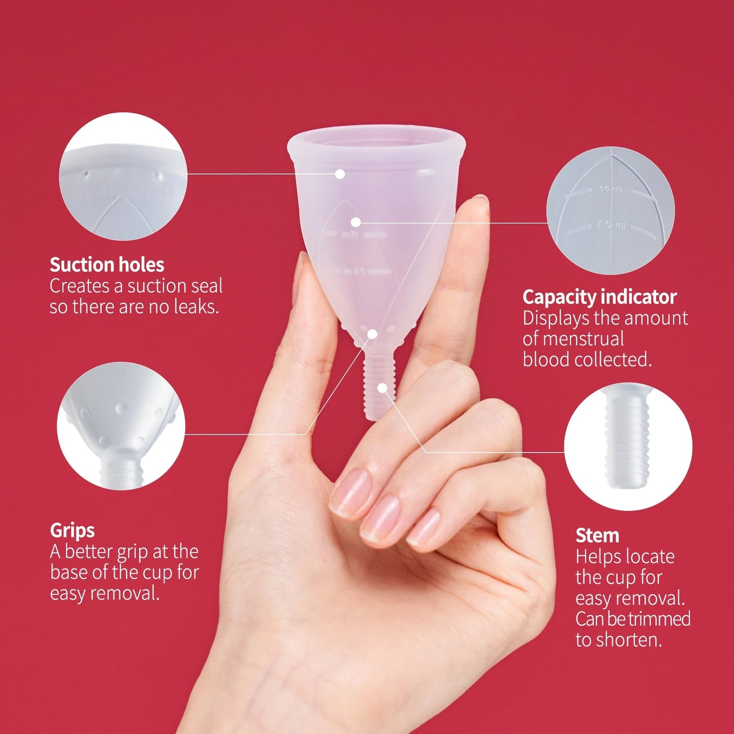 Hannah Menstrual Cup - Small