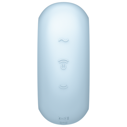 Satisfyer Pro To Go 3: Air Pulse Stimulator + Vibrator - Blue