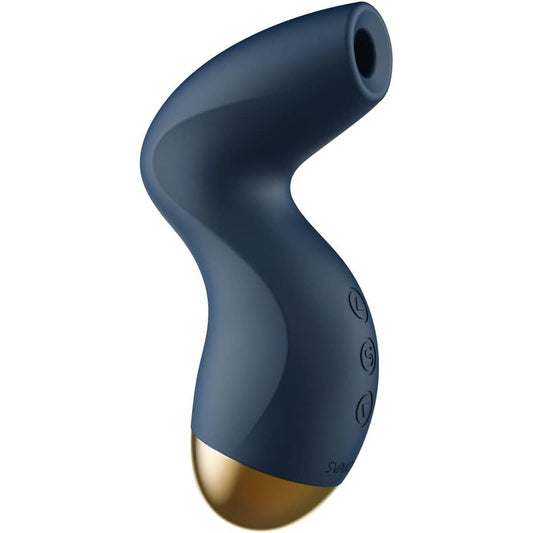 Svakom Pulse Pure Deep Suction Clitoral Stimulator - Navy Blue