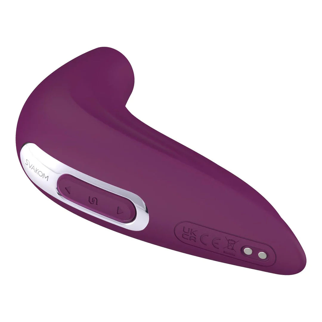 Svakom Pulse Union Clitoral Stimulator - Violet (App Controlled)