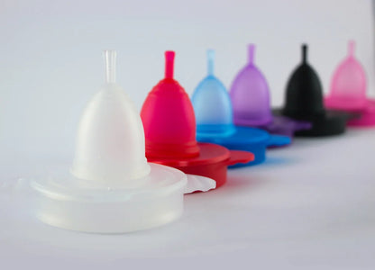 Ruby Steriliser for Menstrual Cups - Red