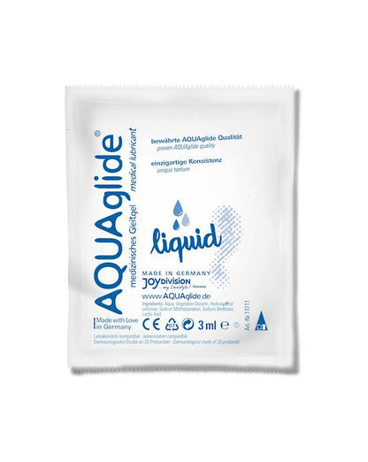 Joy Division Aquaglide Water-Based Lubricant Sachets (5 Pack)