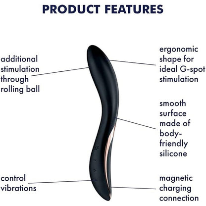 Satisfyer Rrrolling Explosion G-Spot Vibrator with Moving Ball