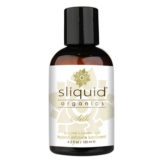 Sliquid Organics Silk Hybrid Aloe & Silicone Intimate Lubricant (125ml)