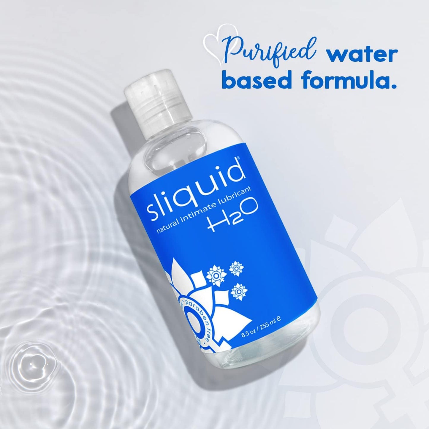 Sliquid H2O Natural Intimate Lubricant (255ml)