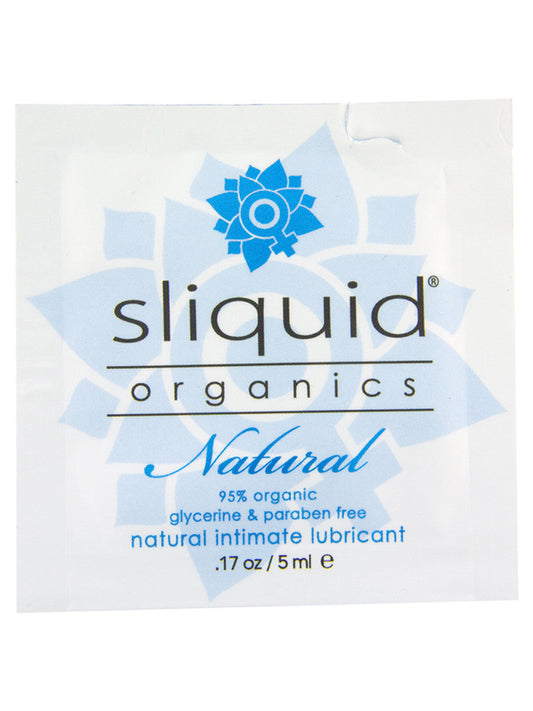 Sliquid Organics Natural Aloe Intimate Lubricant Sachet (5ml)