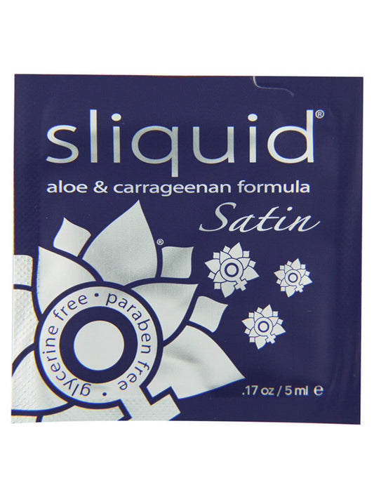Sliquid Satin Natural Intimate Water-Based Moisturiser Sachet (5ml)