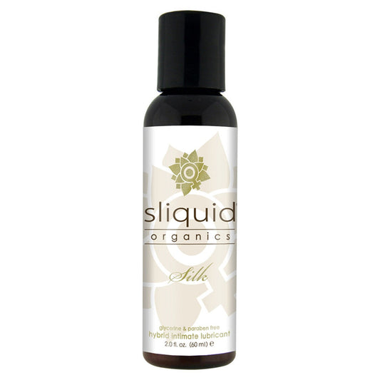 Sliquid Organics Silk Hybrid Aloe & Silicone Intimate Lubricant (60ml)